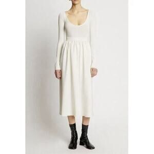Proenza Schouler White Label long-sleeve knitted dress Size XS